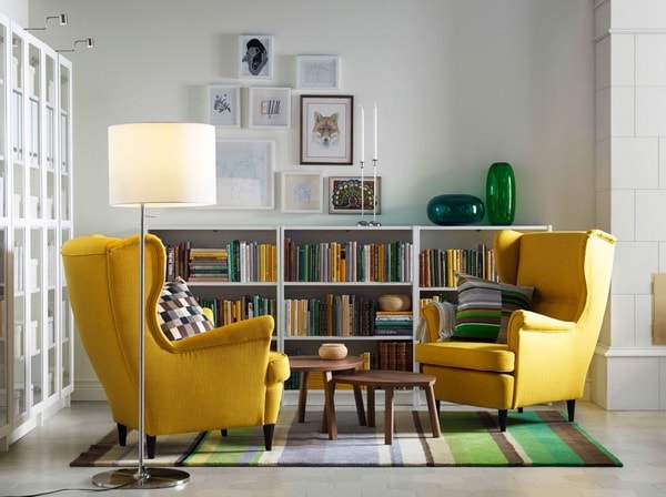 Sillones amarillos