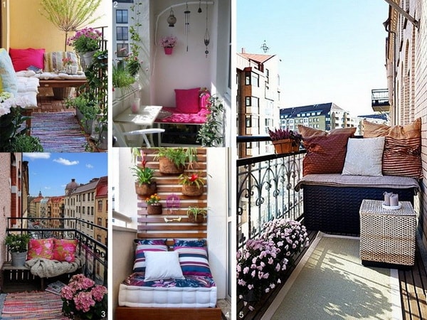 Ideas para decorar terrazas muy pequeñas