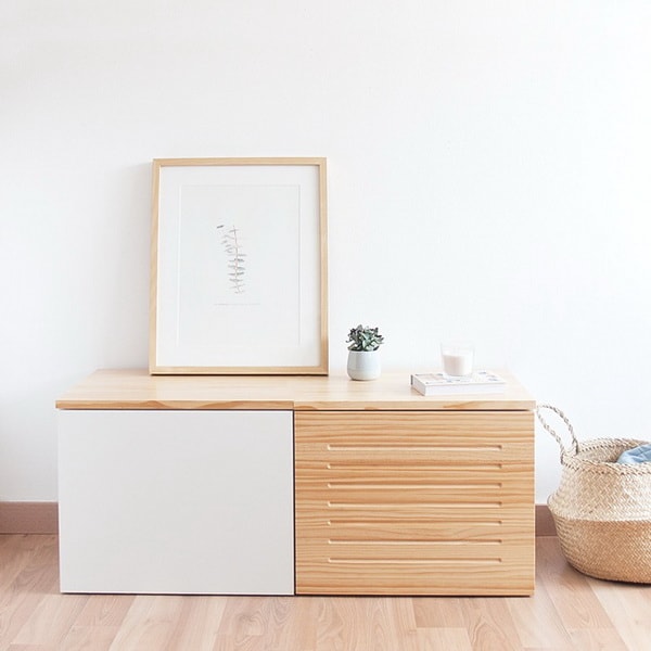 Muebles para recibidores bajos