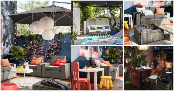 Terrazas IKEA. Tendencia en muebles exteriores 2019.