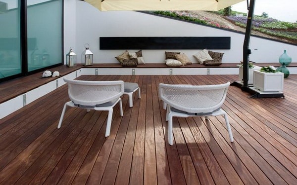 Pavimentos de madera exteriores