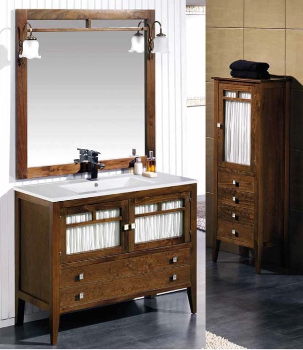 Muebles clásicos para baño