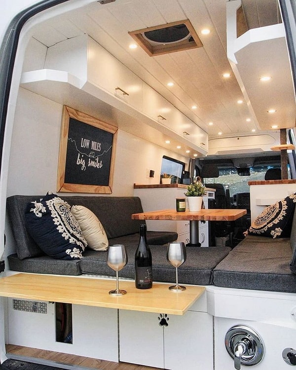 Autocaravana cómoda