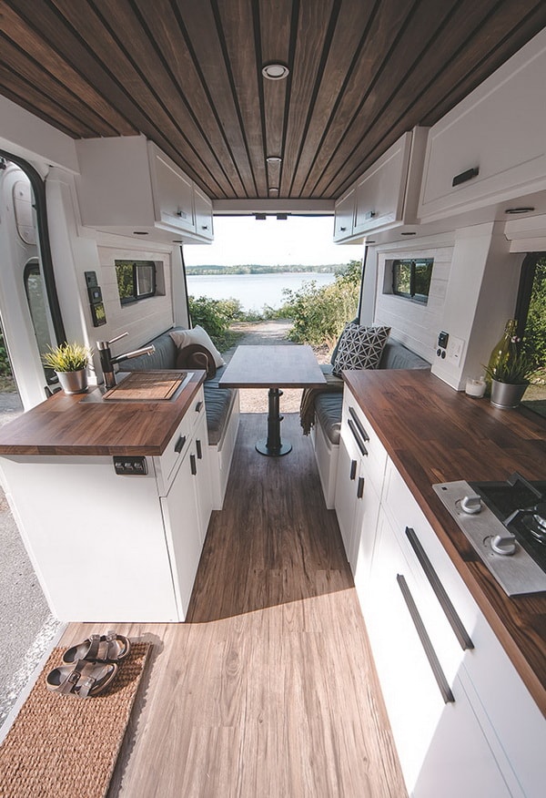 Interiores de casas rodantes