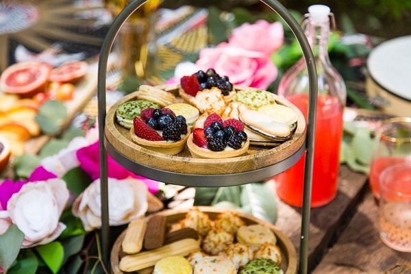 Ideas para presentar los alimentos en una fiesta