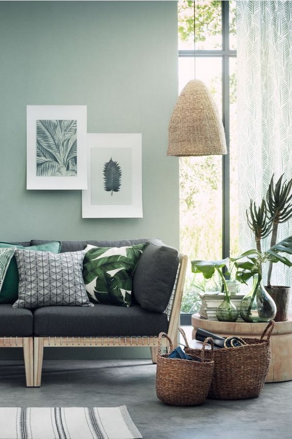 cliente respirar estéreo ▷ 17 ideas para una decoración en verde. Diferentes tipos de verde.