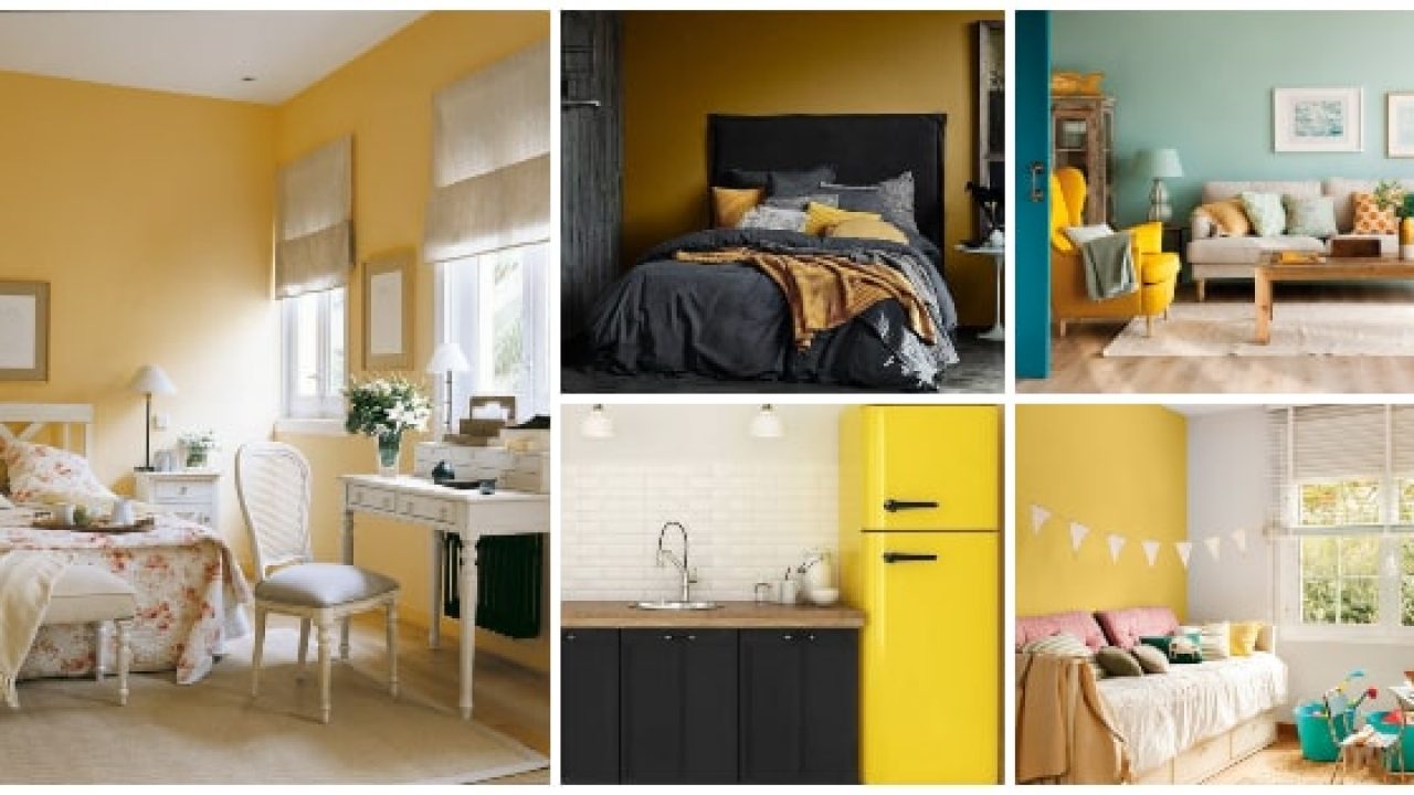 ▷ Colores que combinan con el amarillo. Color amarillo en la decoración.