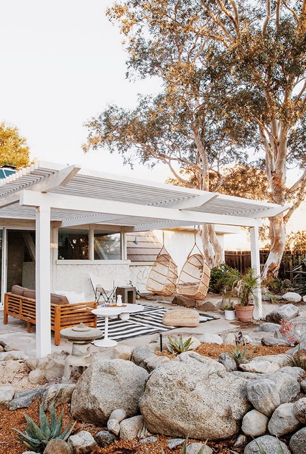 Colores para exteriores con porches