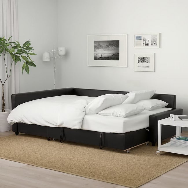 Sofá de esquina con chaiselongue de Ikea