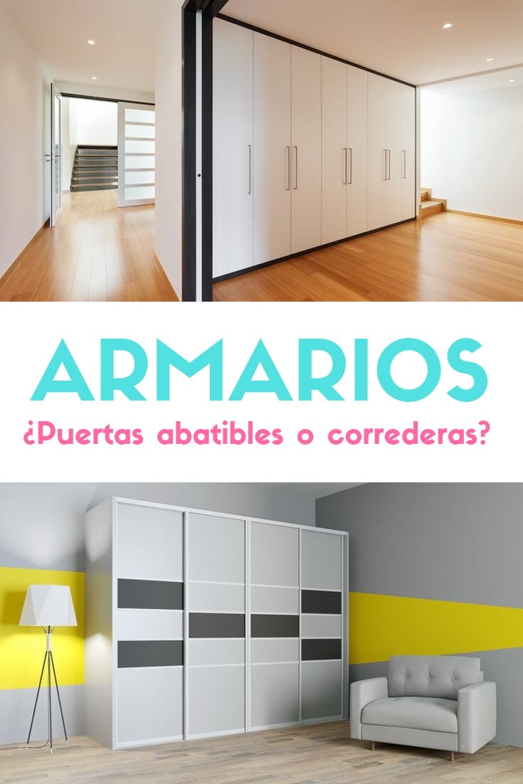 Armarios: ¿puertas abatibles o correderas?