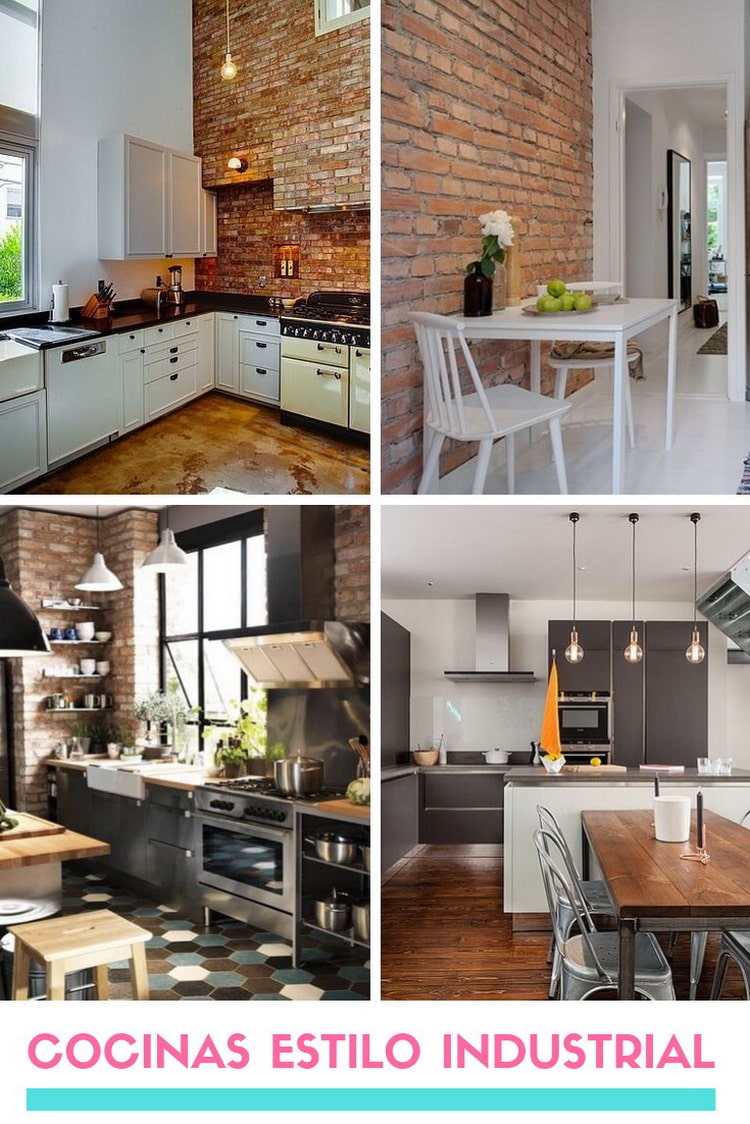 Cocinas estilo industrial