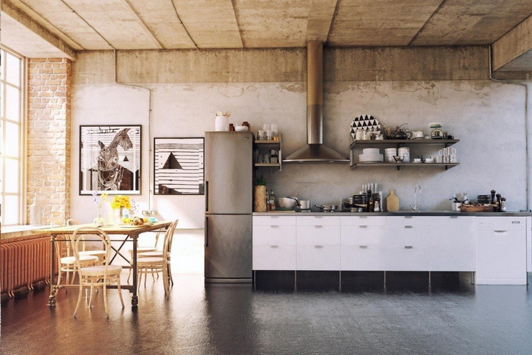 Decoración de cocinas amplias