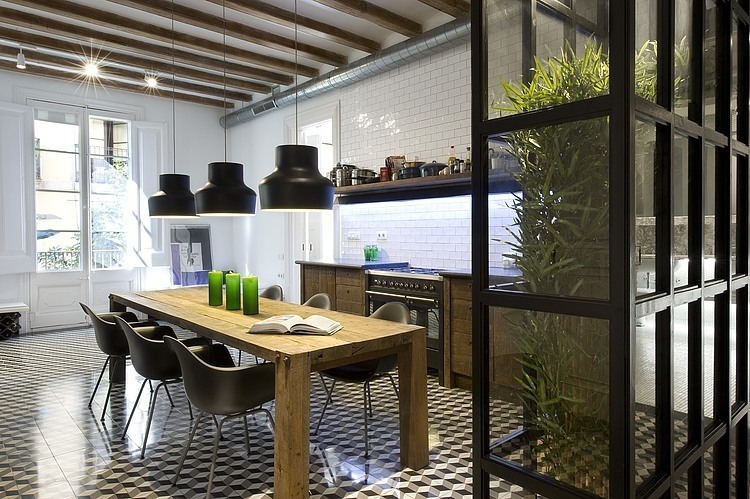 Cocinas estilo industrial