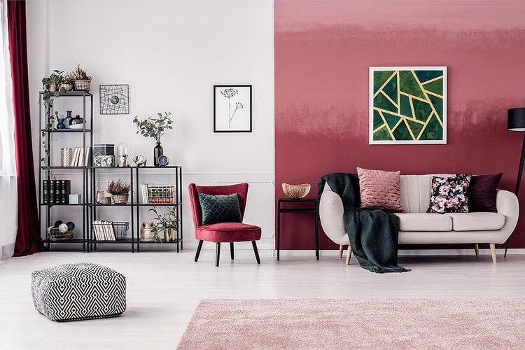 Ideas para decorar en color burdeos