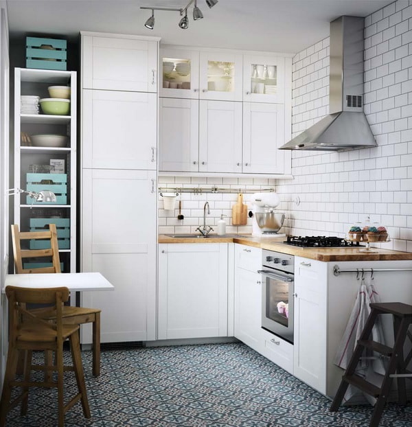Mesas abatibles para cocinas pequeñas