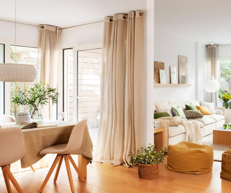 Cortinas para el salón
