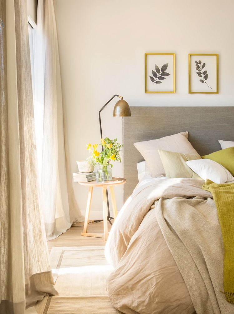 Decoración de dormitorios con cortinas