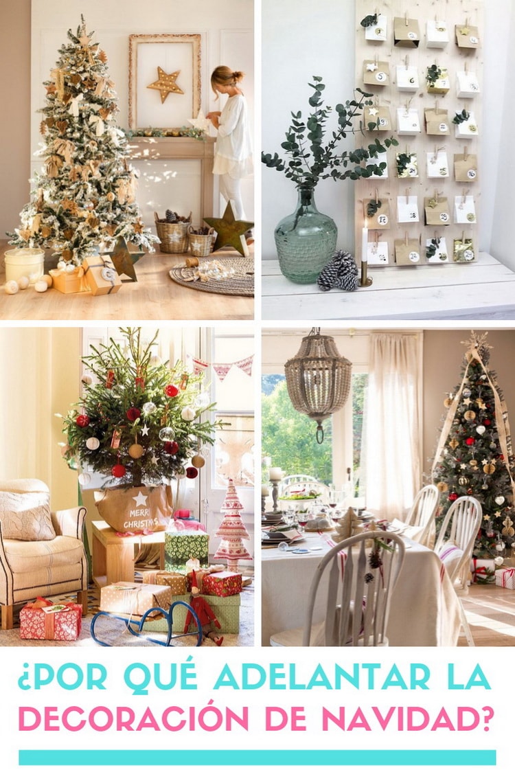 Adelantar la decoración de Navidad