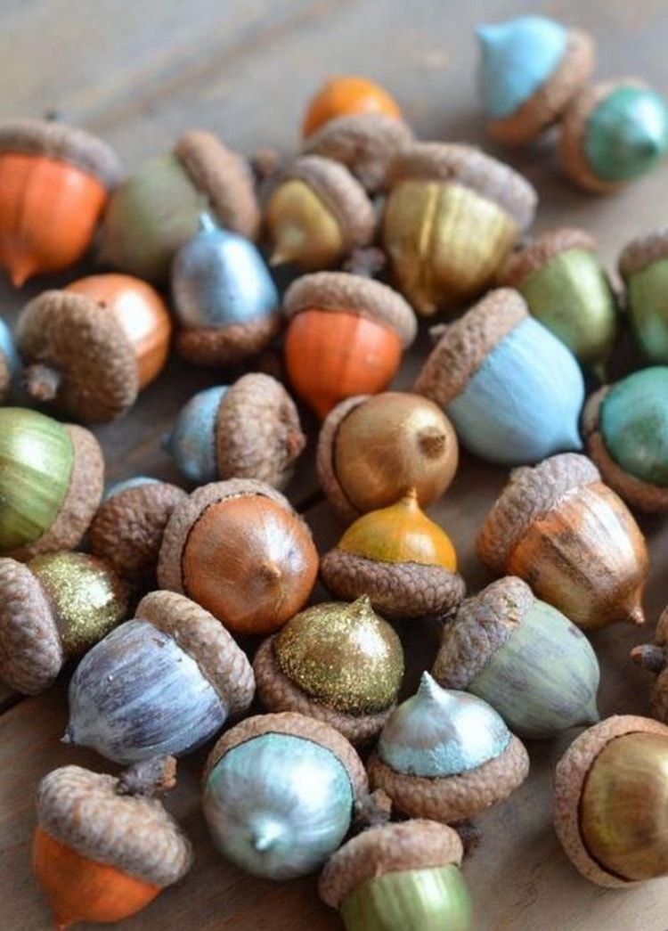 Bellotas pintadas