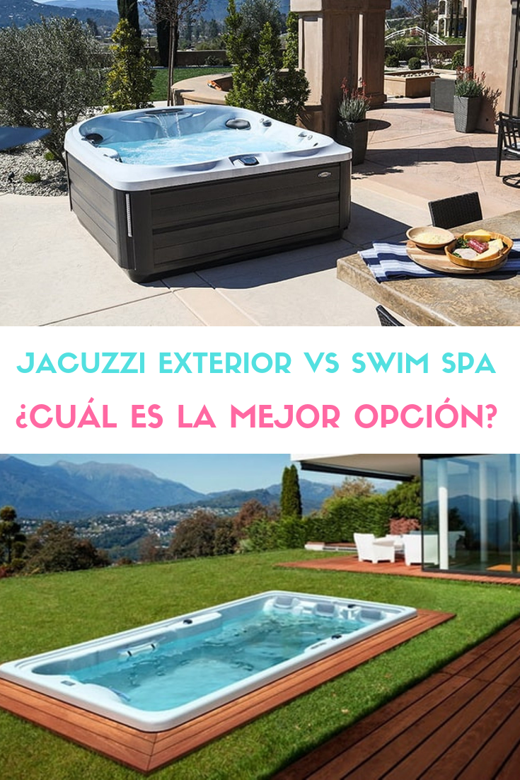 probabilidad manejo tarifa Diferencias entre jacuzzi exterior y swim spa. ¿Cuál es la mejor opción?