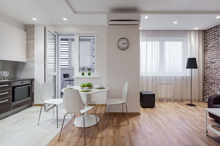 Salón comedor moderno