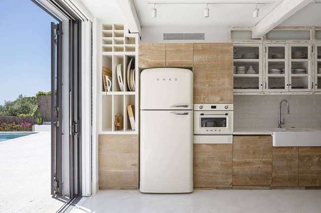 Cocinas modernas con toques retro