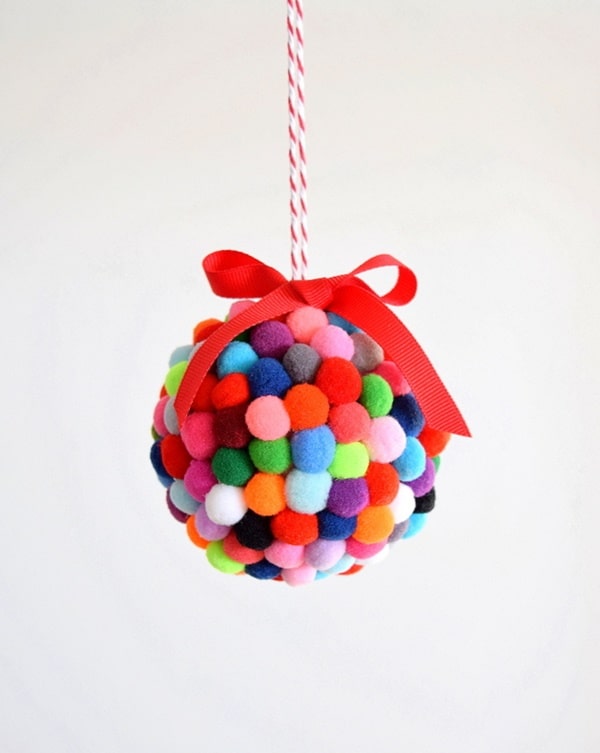 Adornos de Navidad con mucho color