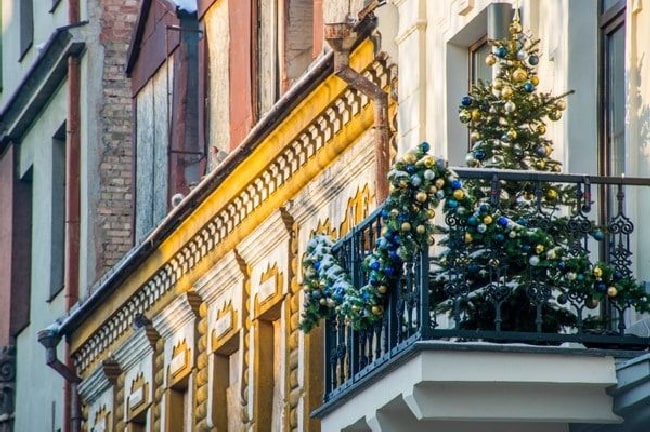 Árbol de Navidad de exterior