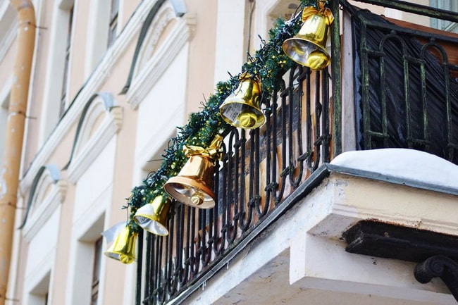 Decoración de terrazas en Navidad