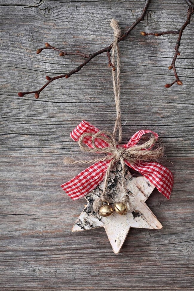 Adornos de Navidad en madera