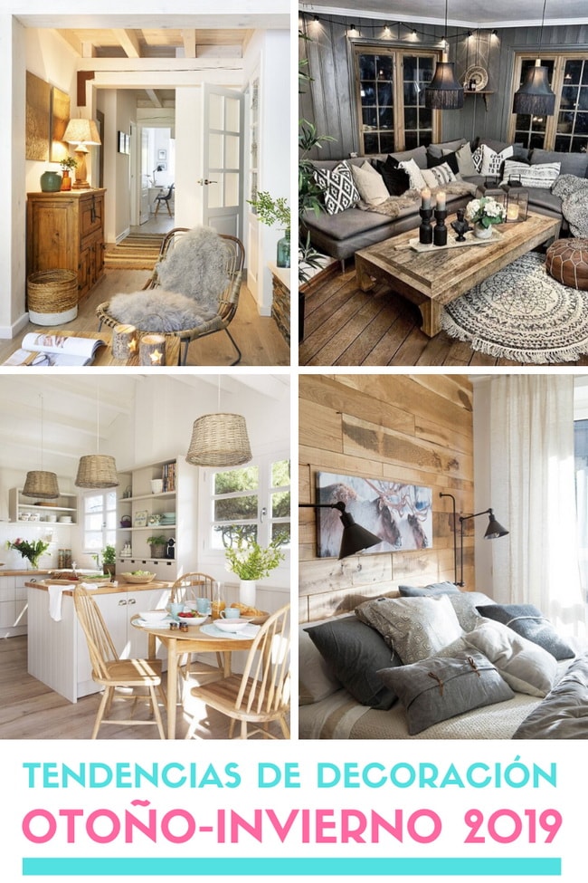 Tendencias de decoración otoño-invierno 2019