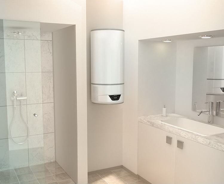 Termo eléctrico en el baño