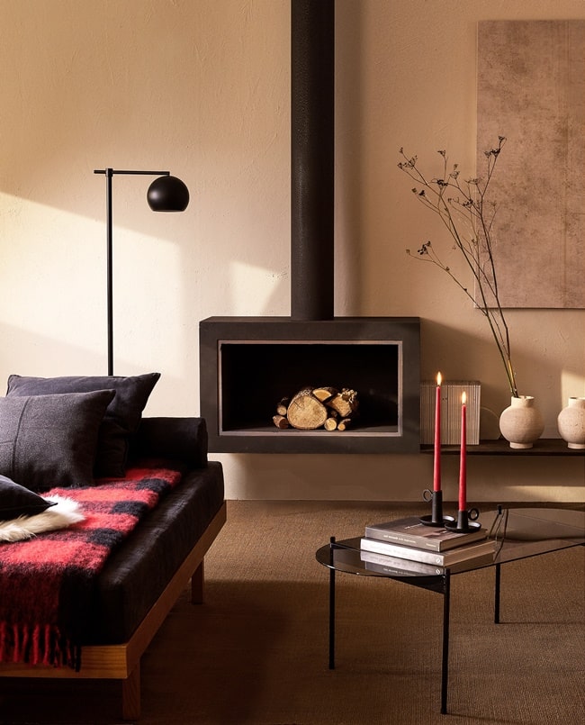 Mantas navideñas de Zara Home