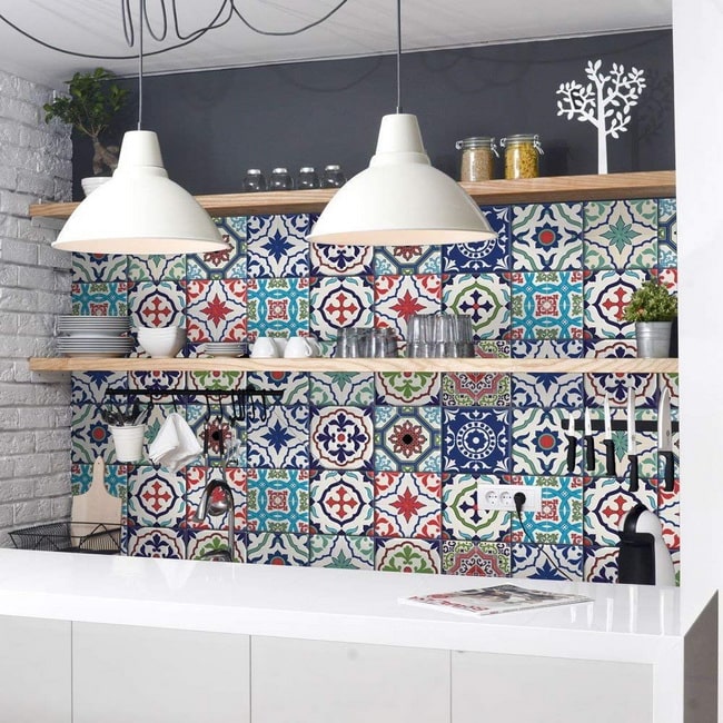 Cocina colorida