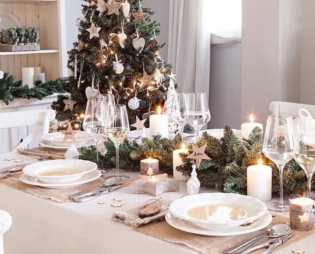 Ideas para decorar la mesa en las fiestas de fin de año