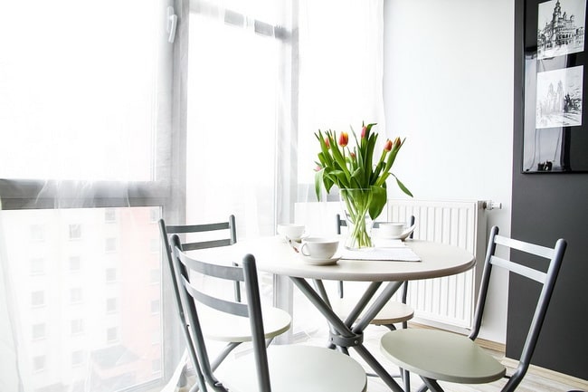 Flores para decorar la mesa