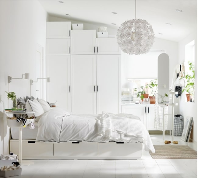 Habitación en blanco