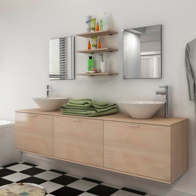 Muebles modernos para baños grandes