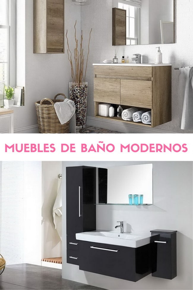 Muebles de baño modernos