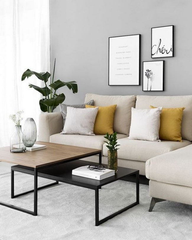 Muebles de salón para ahorrar espacio