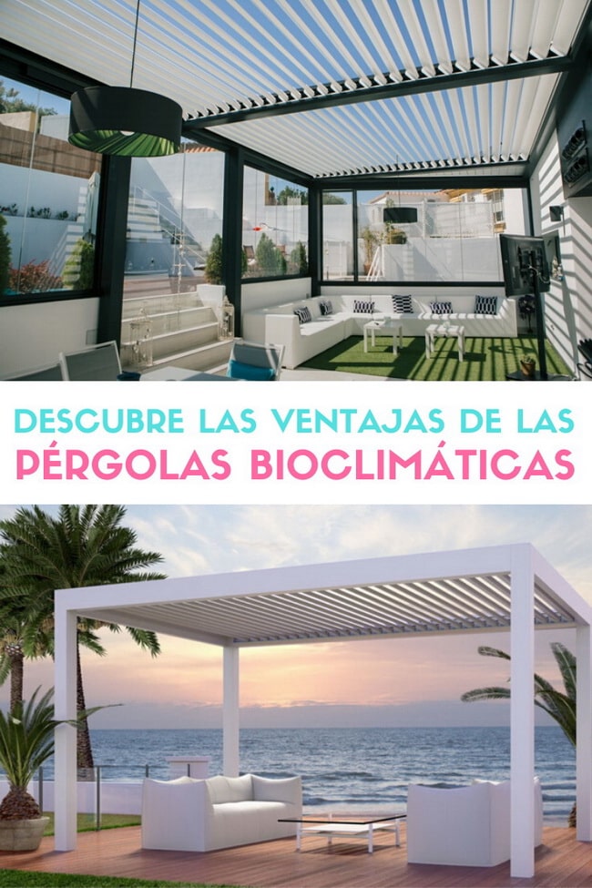 Pérgolas bioclimáticas