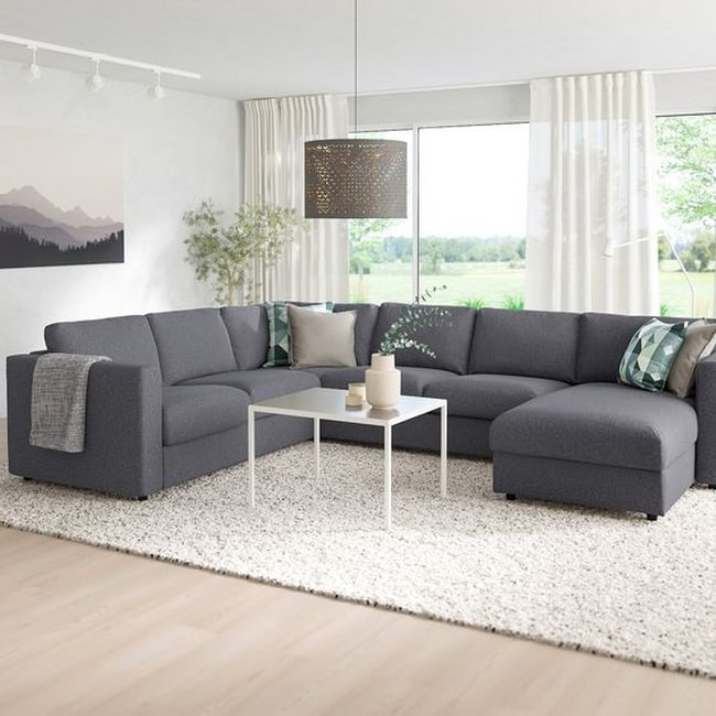Gran sofá para el salón