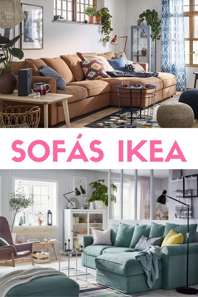 ▷ Sofás IKEA. Tendencias para salones 2020.