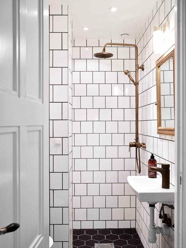Ducha para baños pequeños