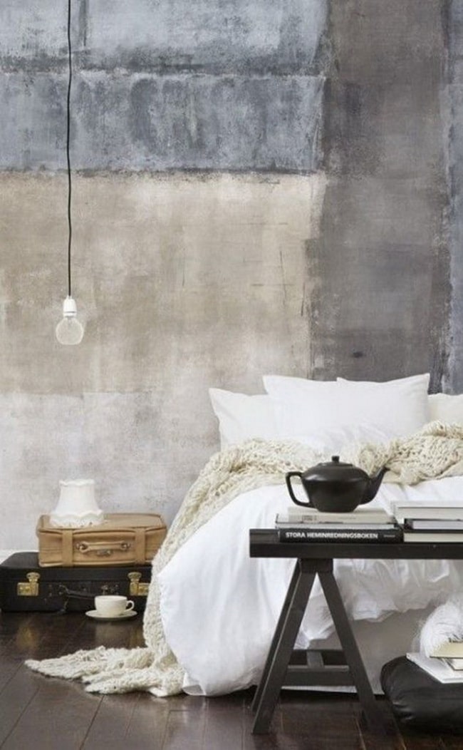 Dormitorio estilo Wabi Sabi