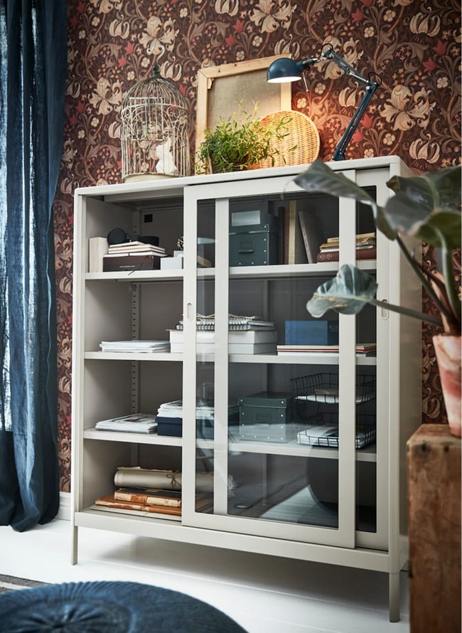 Armario con puerta corredera IDASEN de IKEA