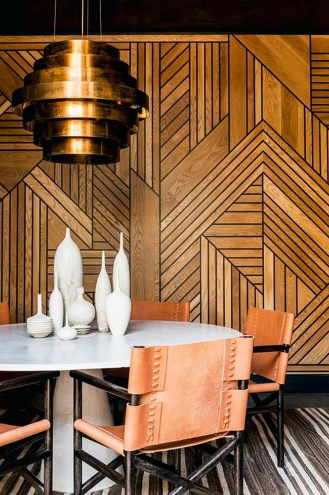 Madera decorativa para paredes