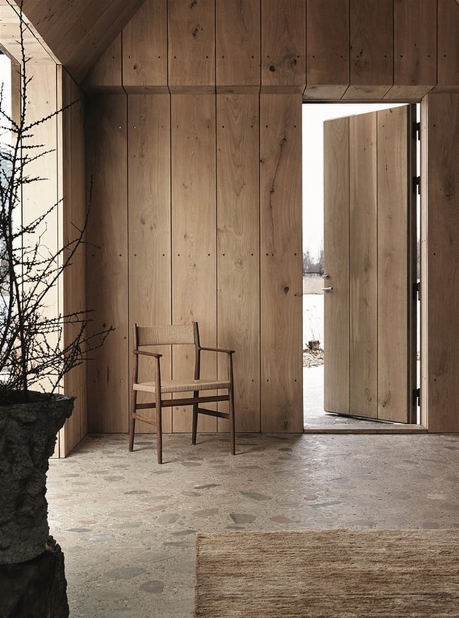 Revestimiento de paredes con madera