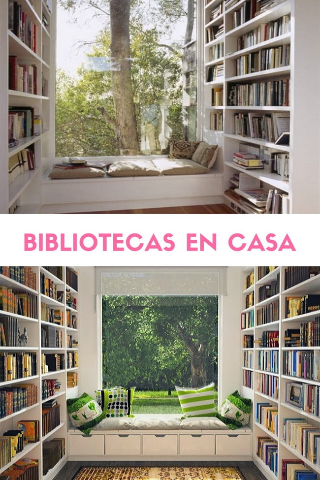 Bibliotecas en casa