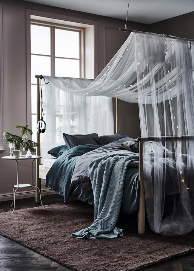 Ideas románticas para la cama